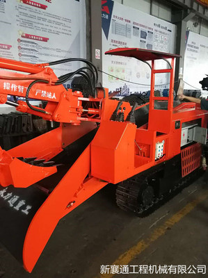 履帶扒渣機二運