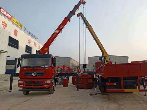 三一徐工與誰爭鋒 吊機測試現場一片繁忙